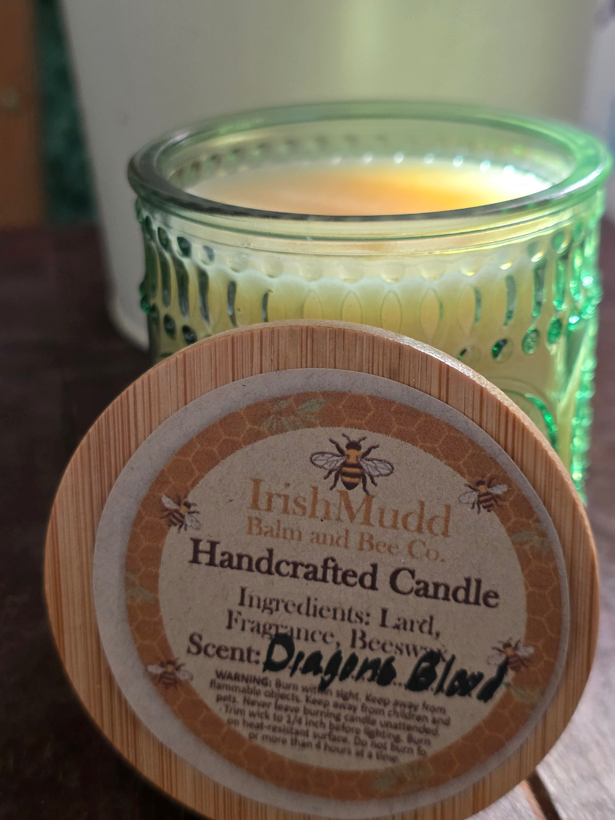 Heritage KuneKune Lard Base Candles